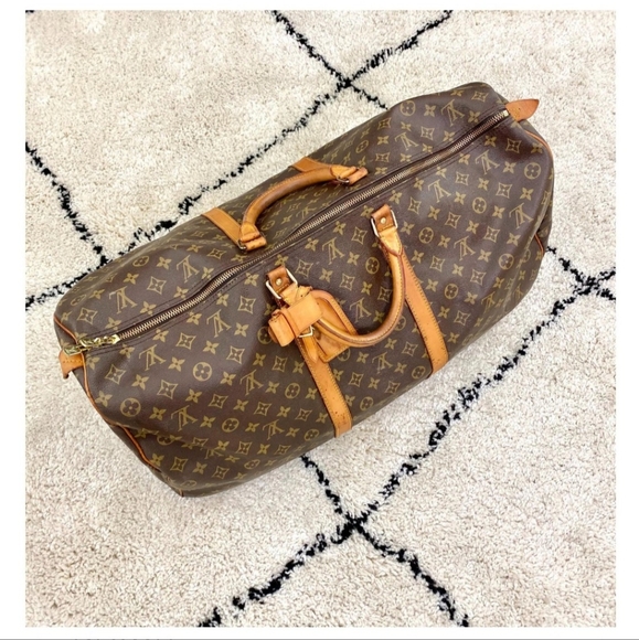 Authentic Louis Vuitton Monogram Keepall 50 - Picture 2 of 10